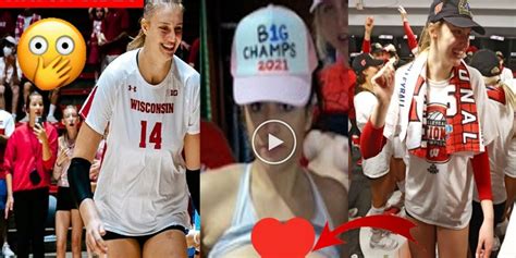 wisconsin girls volleyball team leaked|UW